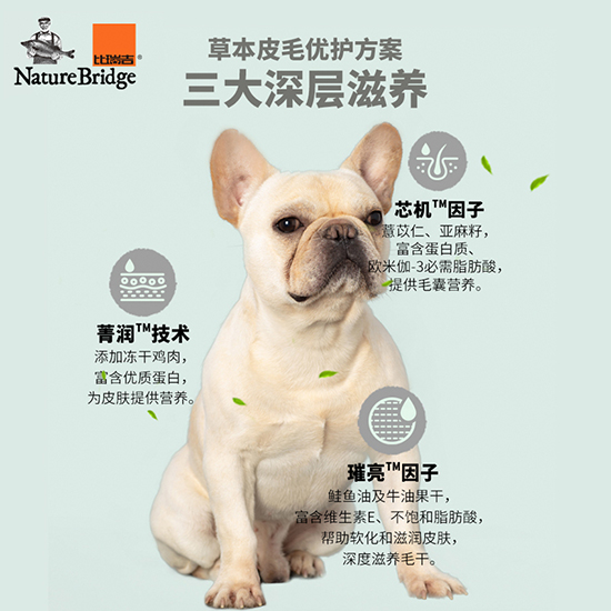 比瑞吉無谷草本全價(jià)小型犬糧（皮毛優(yōu)護(hù)全期） 添加深海魚油