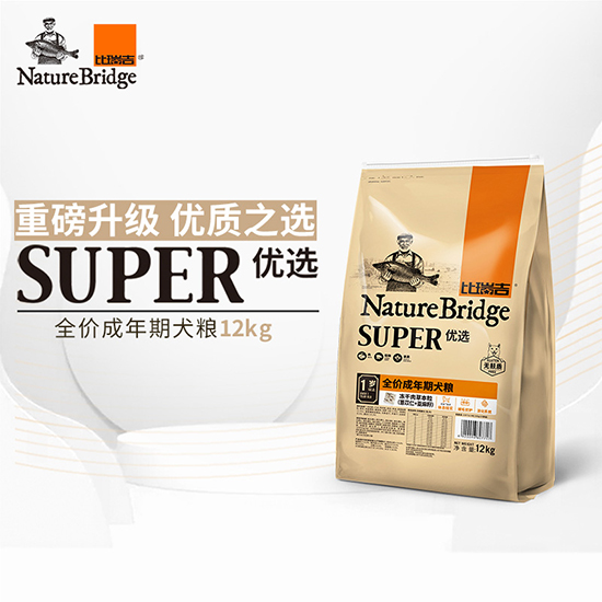 比瑞吉優選全價全犬種成年期犬糧