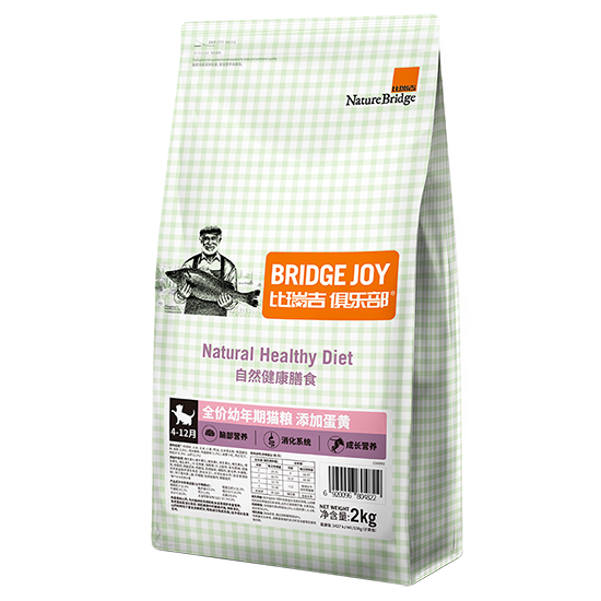 比瑞吉俱樂(lè)部全價(jià)幼貓糧 添加蛋黃