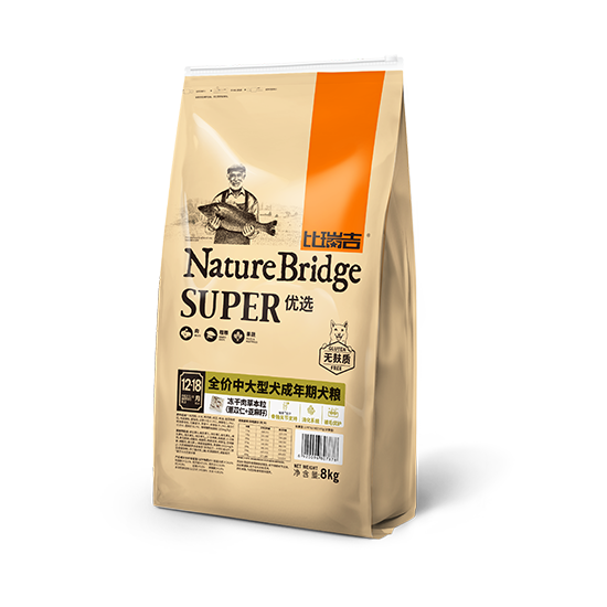 比瑞吉優選全價中大型成年期犬糧