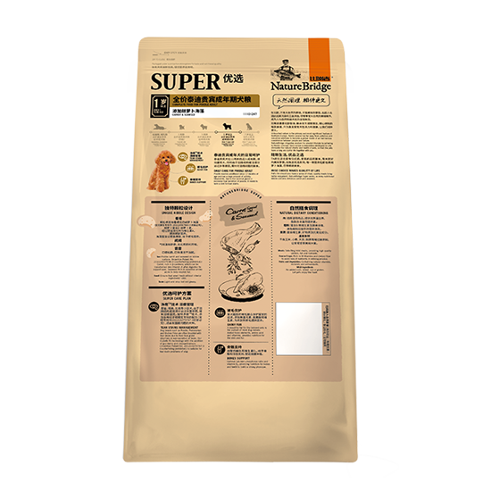 比瑞吉優選全價泰迪貴賓成年期犬糧（JD專供）