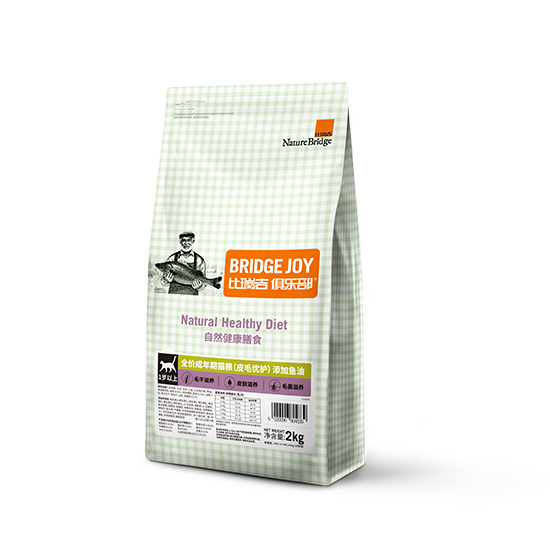 比瑞吉俱樂部全價成年期貓糧（皮毛優(yōu)護(hù)）添加魚油