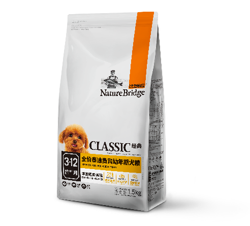 比瑞吉經(jīng)典全價泰迪貴賓幼年期犬糧