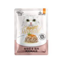 比瑞吉蒸肉煲寵物零食 貓用 雞肉鴨肉煲