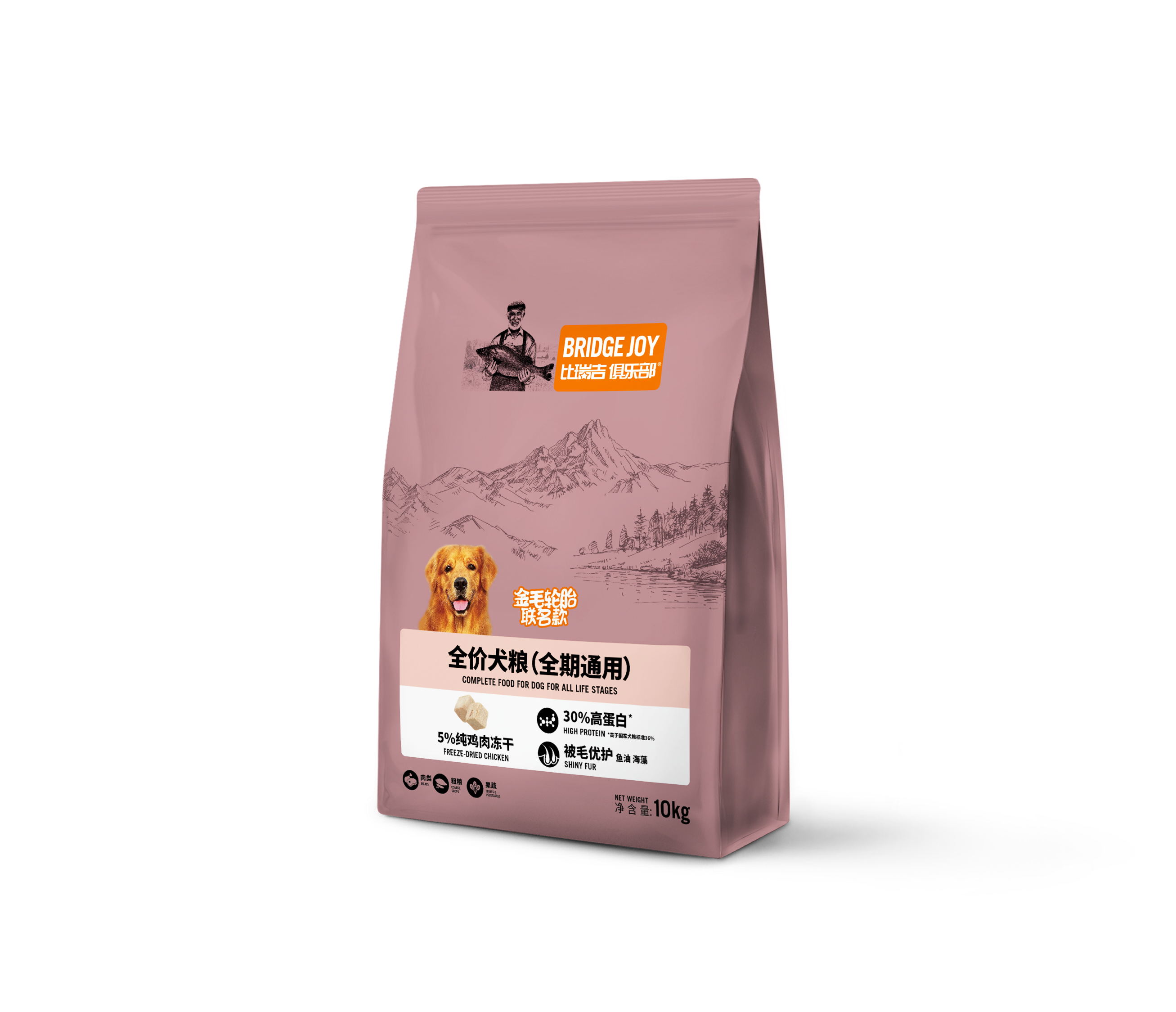 比瑞吉金毛輪胎聯名款全價犬糧（全期通用）